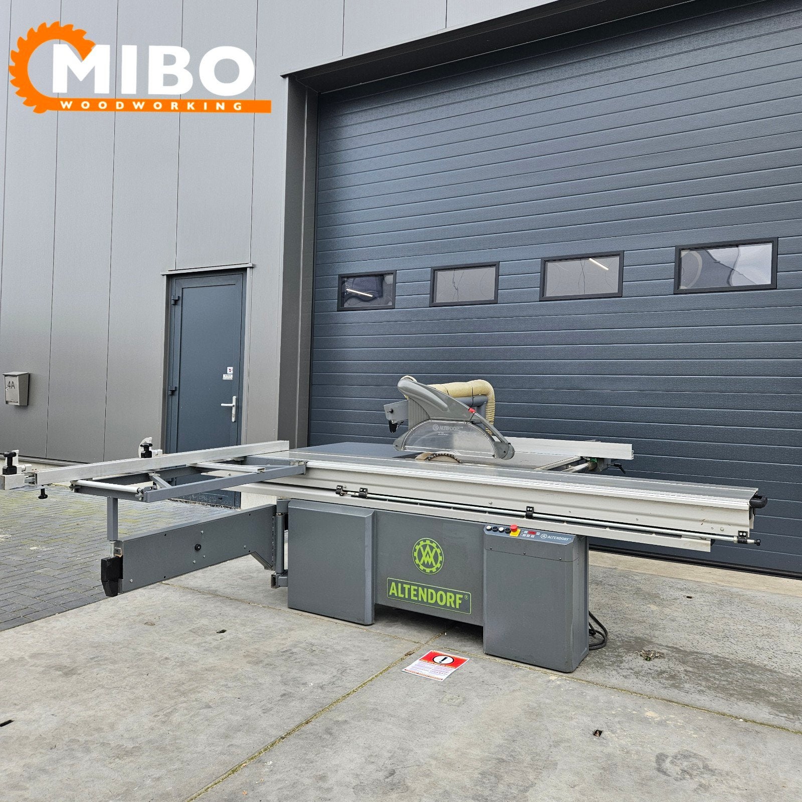 Altendorf formaatzaag 3200mm paneelzaag top staat digitaal