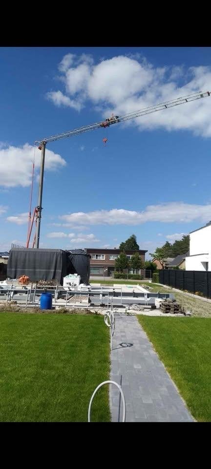 Bouwkraan gru fari FH18, Zakelijke goederen, Machines en Bouw | Kranen en Graafmachines, Ophalen, Kraan