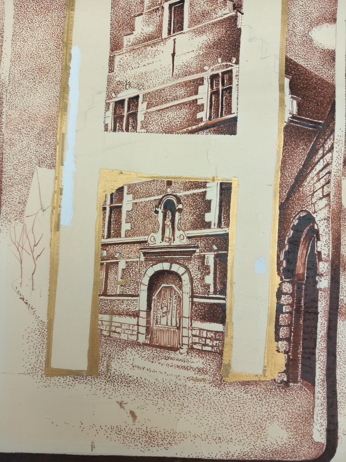 Leuke tekening, Antiek en Kunst, Kunst | Schilderijen | Modern, Ophalen