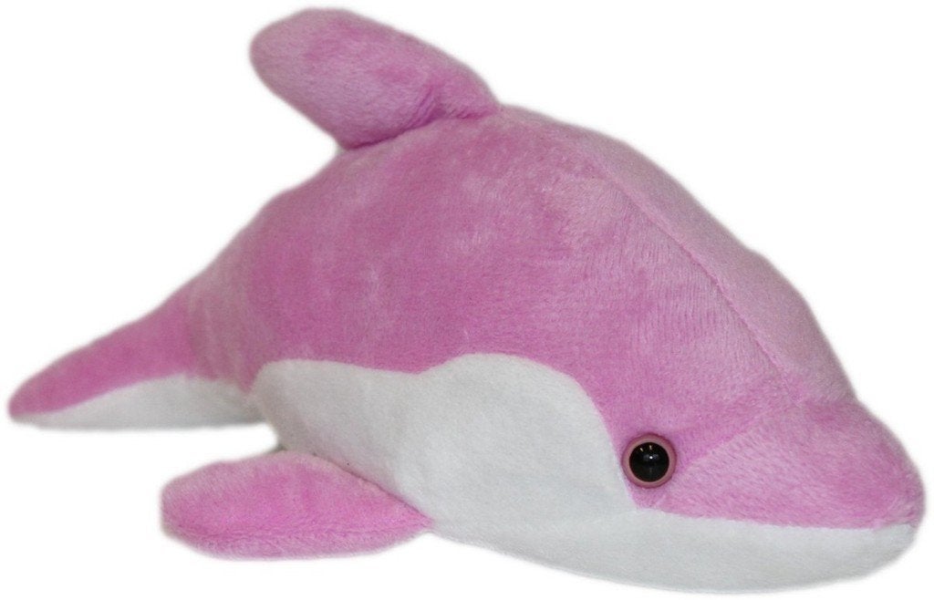 Roze dolfijn knuffel, ongeveer 50 cm, Ophalen, Zo goed als nieuw, Roze