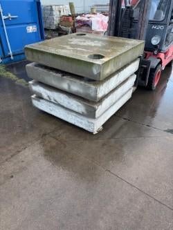 Betonnen steunblokken voor torenkraan, Ophalen, Overige typen