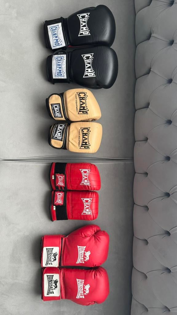 Bokshandschoenen - goede staat, Ophalen, Zo goed als nieuw, Bokshandschoenen