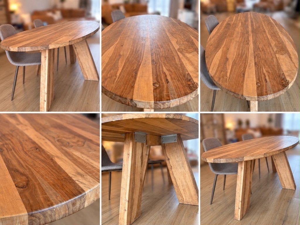 Mango salon tafel, Ophalen, 100 tot 150 cm, 200 cm of meer, Hout