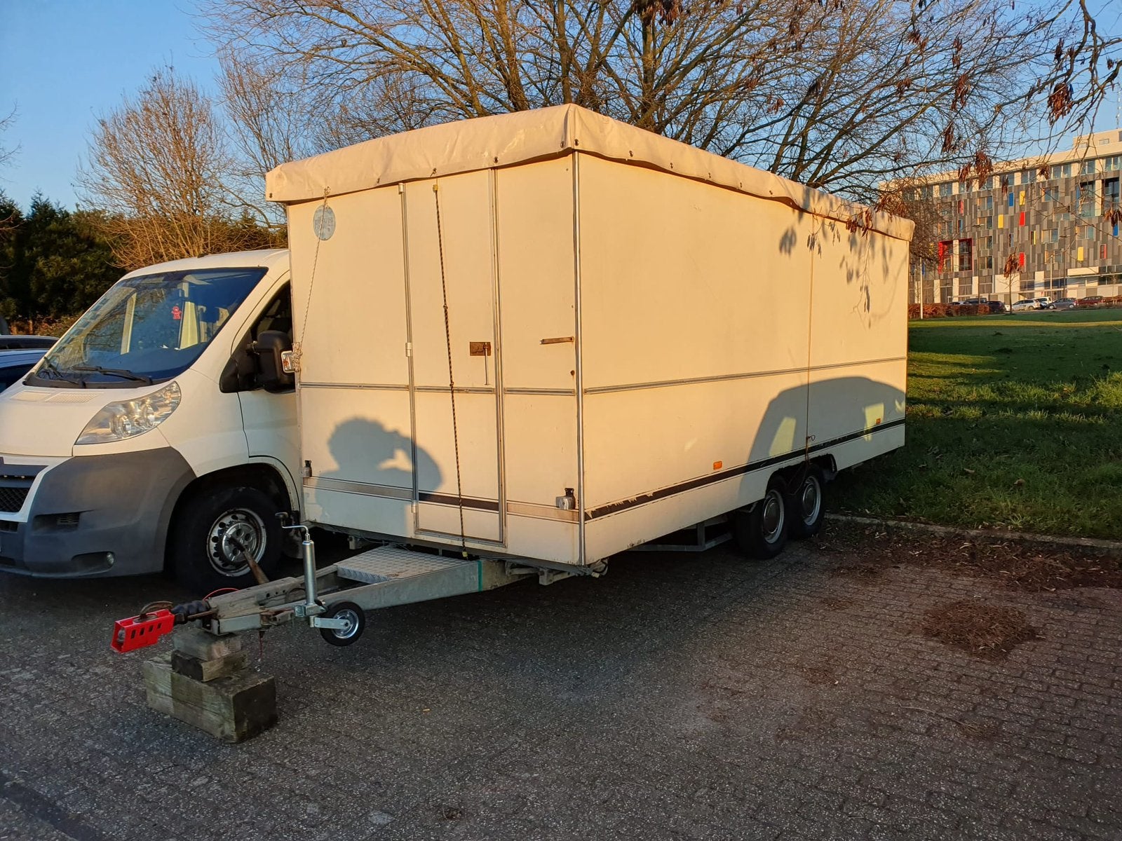 Foodtruck, Ophalen