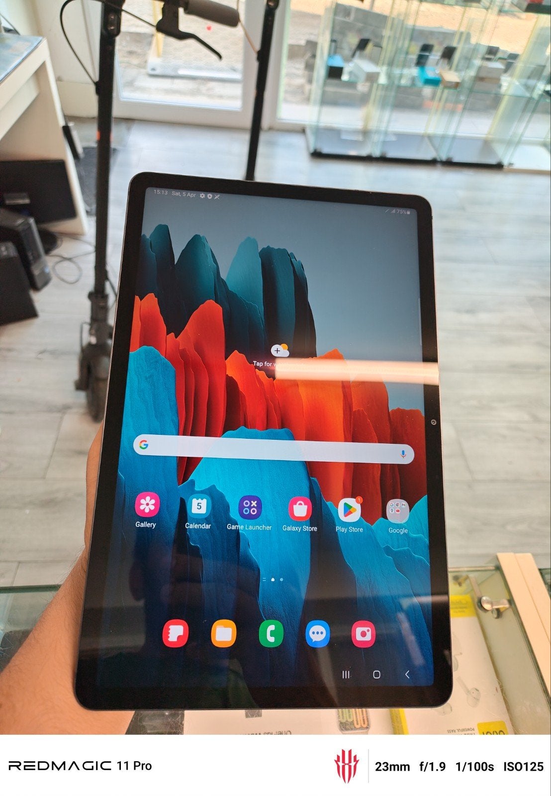 Samsung Tab S7 128gb 4G sim + Garantie!, Ophalen of Verzenden