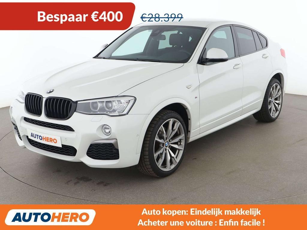 BMW X4 M40i (année de construction 2017, automatique), Autos, BMW, 360 ch, Achat, 199 g/km, Détection des panneaux routiers