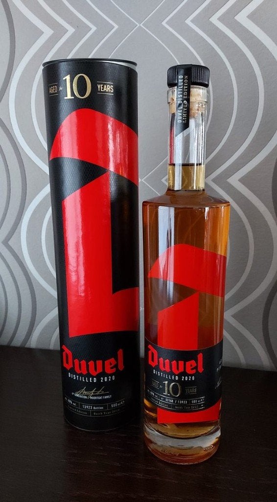 Duvel distilled whiskey 2020, Verzamelen, Ophalen of Verzenden, Flesje(s), Duvel