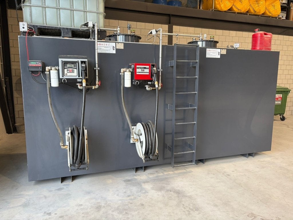 Diesel pompstation, Zakelijke goederen, Ophalen