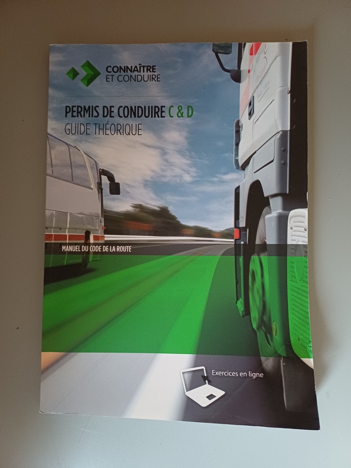 livre permis de conduire c & d, Enlèvement