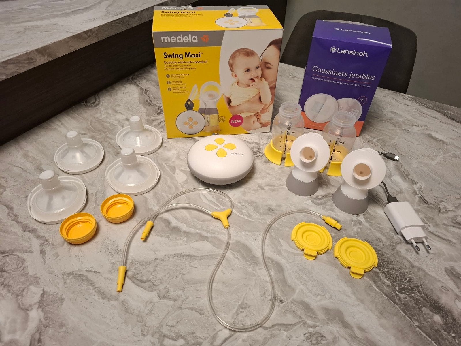 Medela Maxi Swing borstkolf, Kinderen en Baby's, Babyvoeding en Toebehoren, Ophalen, Zo goed als nieuw, Borstkolf