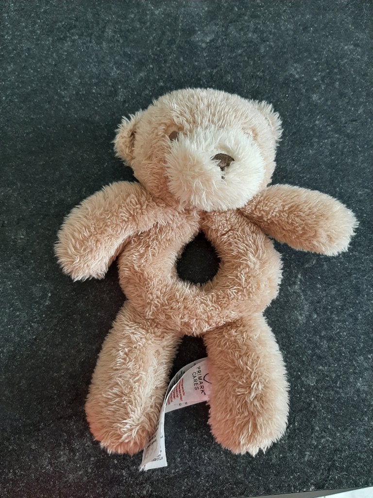 Beertje rammelaar, Kinderen en Baby's, Speelgoed | Knuffels en Pluche, Ophalen, Overige karakters, Beer, Zo goed als nieuw