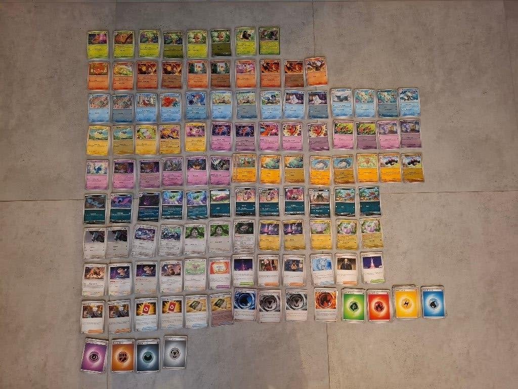 669 Pokémon kaarten choas rising, Ophalen, Nieuw, Meerdere kaarten