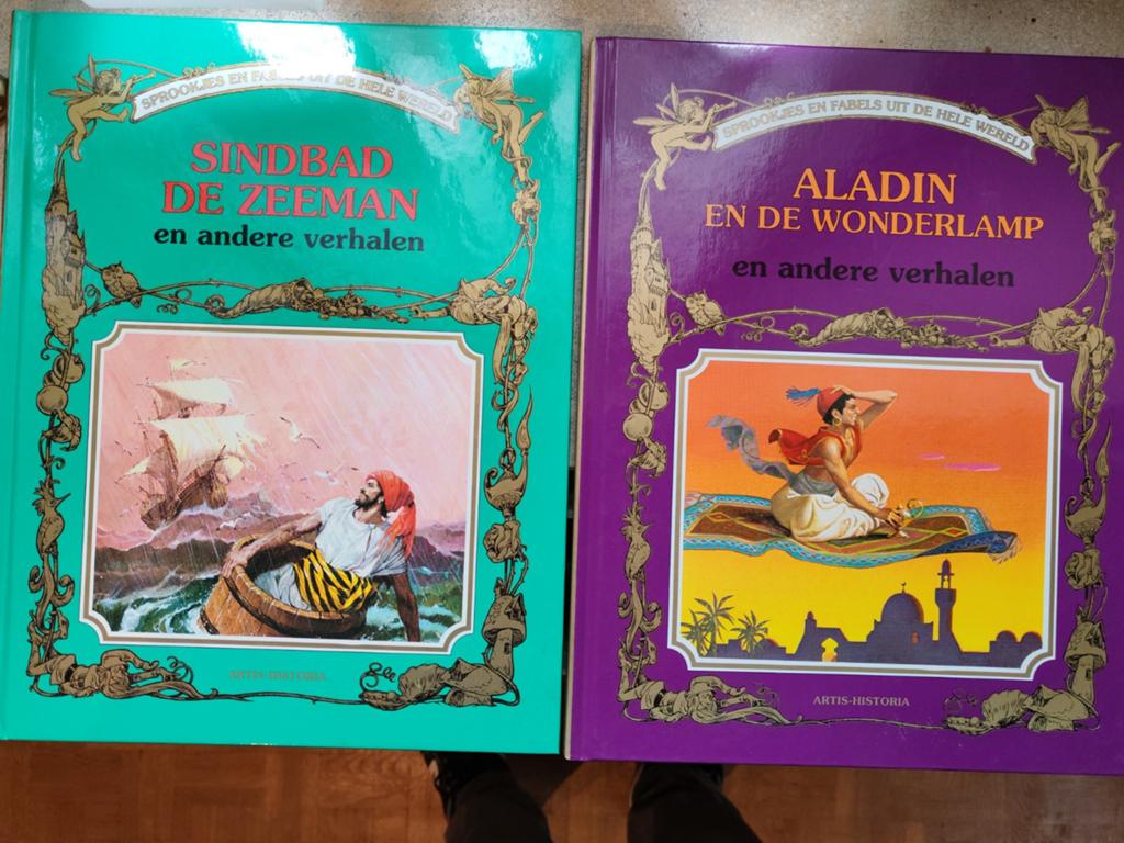 Sinbad de Zeeman + Aladin de wonderland, Livres, Contes & Fables, Enlèvement