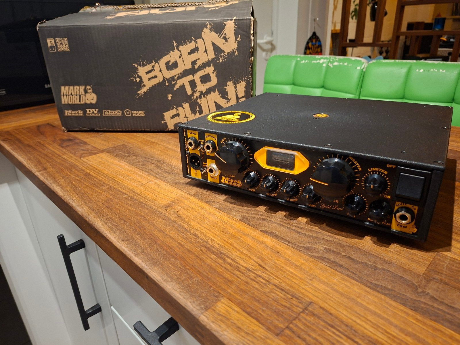 Markbass little mark vintage R58, Muziek en Instrumenten, Versterkers | Bas en Gitaar, Ophalen of Verzenden, Zo goed als nieuw