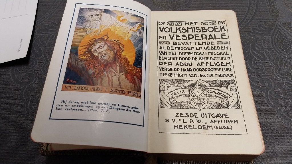 Le Volkmisboek et le Vespelare Affligem Hekelgem, Enlèvement ou Envoi