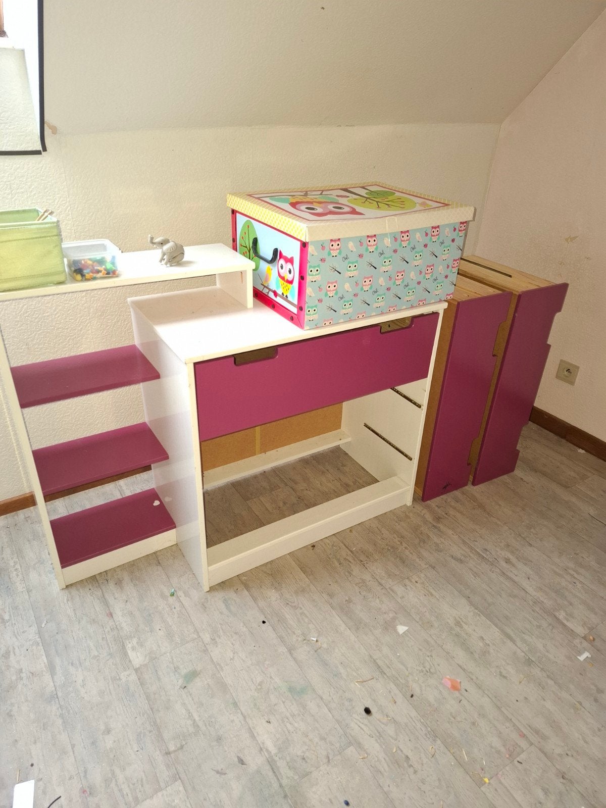 Kast gratis, Ophalen