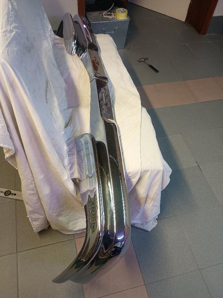 Voorbumper voor Mercedes w111 coupé, Ophalen, Voor, Mercedes-Benz, Bumper