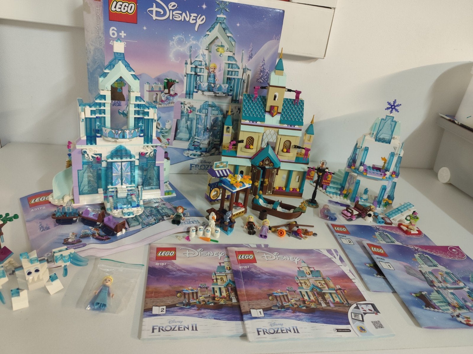 3 Lego Disney Frozen sets (niet compleet), Lego, Ophalen of Verzenden, Zo goed als nieuw, Disney