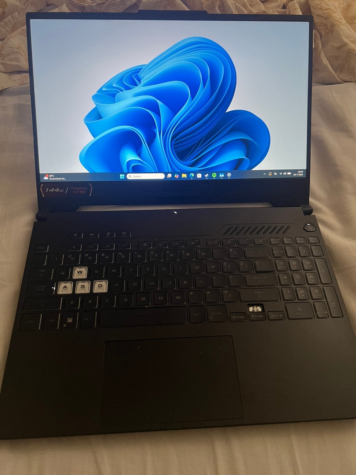 Budget gaming laptop krachtige ASUS TUF Gaming F15, Computers en Software, Windows Laptops, Ophalen, 8 GB, Zo goed als nieuw, Gaming