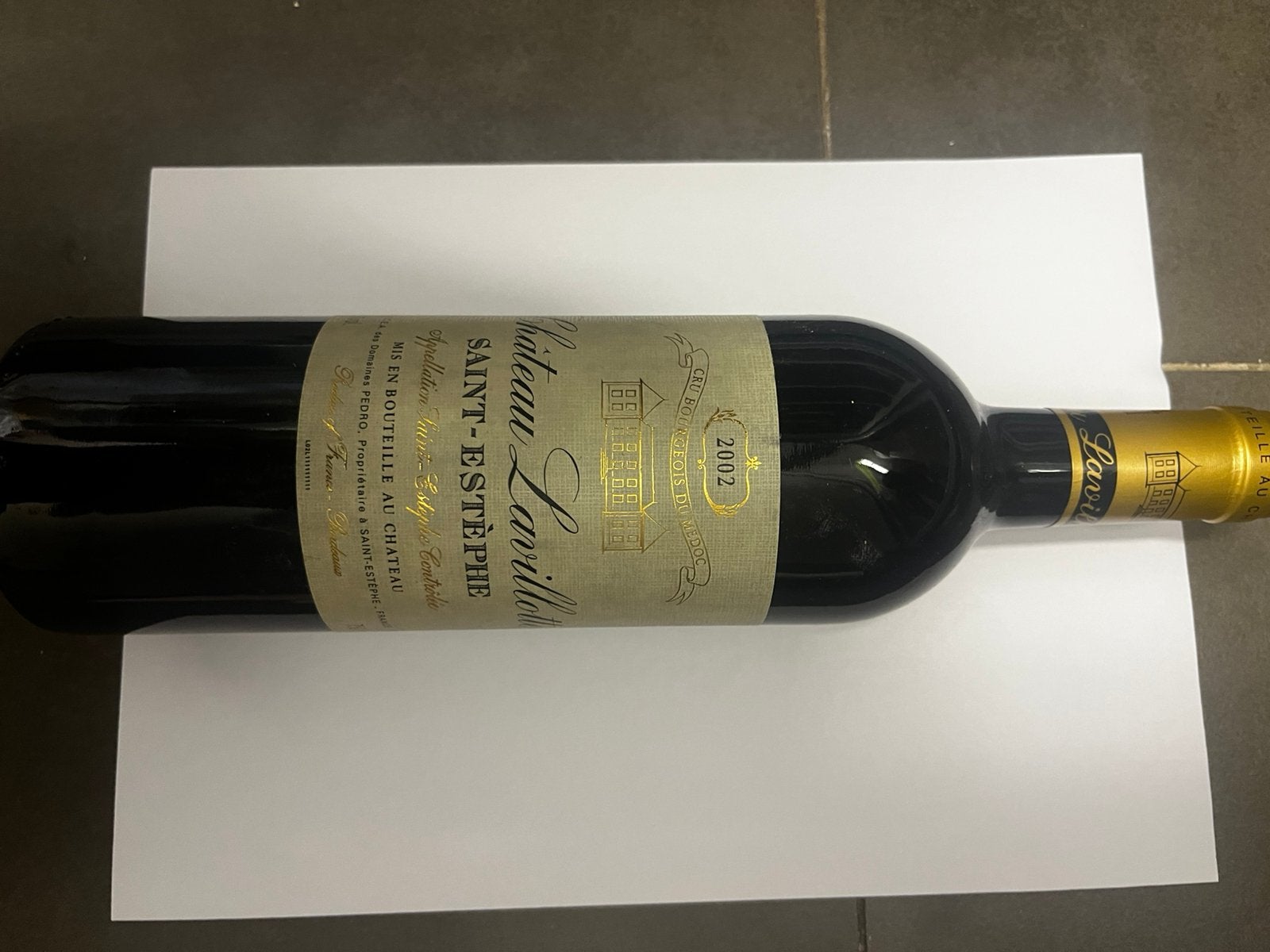 Chateau Lavillotte 2002, Ophalen, Zo goed als nieuw