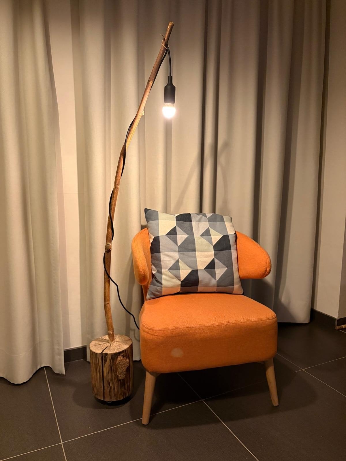 gezellige lamp, Huis en Inrichting, Ophalen, Gebruikt, Hout