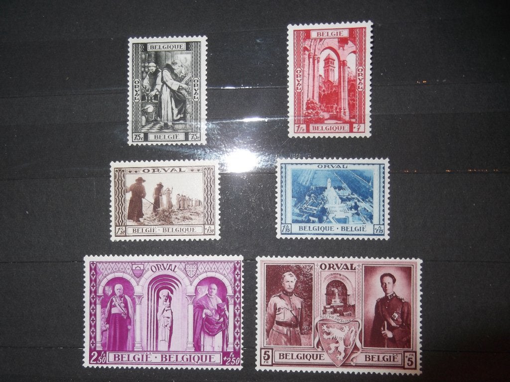 513-518 Orval III MNH, Timbres & Monnaies, Timbres | Europe | Belgique, Enlèvement ou Envoi, Non oblitéré, Gomme originale
