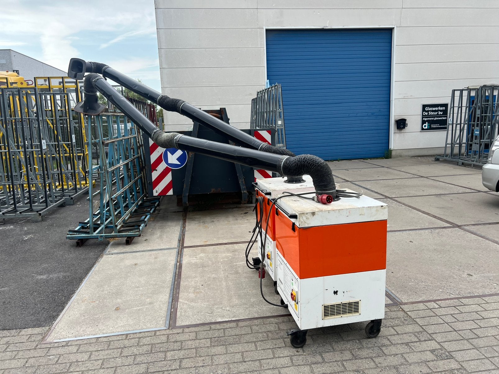 Lasafzuigsysteem 2 X, Lassen