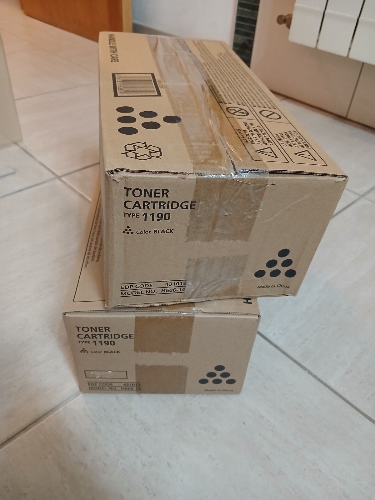 2 verzegelde Ricoh 1190 toners, Ophalen of Verzenden, Nieuw, Toner, Ricoh