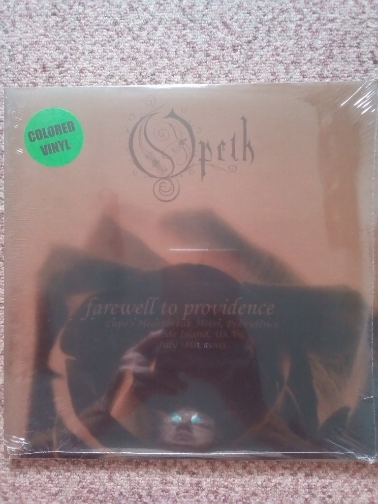 Opeth - Farewell to providence, 12 pouces, Enlèvement ou Envoi, Vinyle coloré, Neuf, dans son emballage