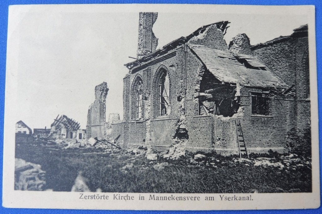 WO1 Duitse veldpost Mannekensvere aan het IJzerkanaal 1916, Verzenden, Landmacht, Overige typen