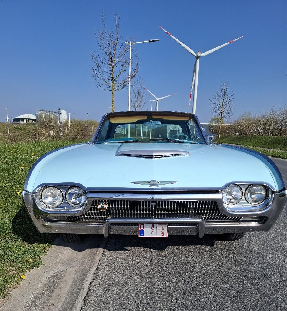 Ford Thunderbird „Bullets Birds” uit 1963, Auto's, Automaat, Achterwielaandrijving, 5 zetels, Particulier