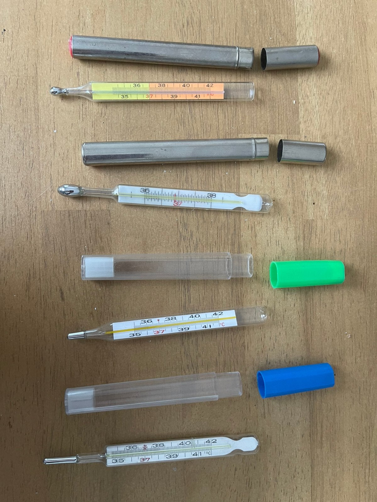 Vintage koortsthermometer, Verzamelen, Ophalen of Verzenden, Persoonlijke verzorging