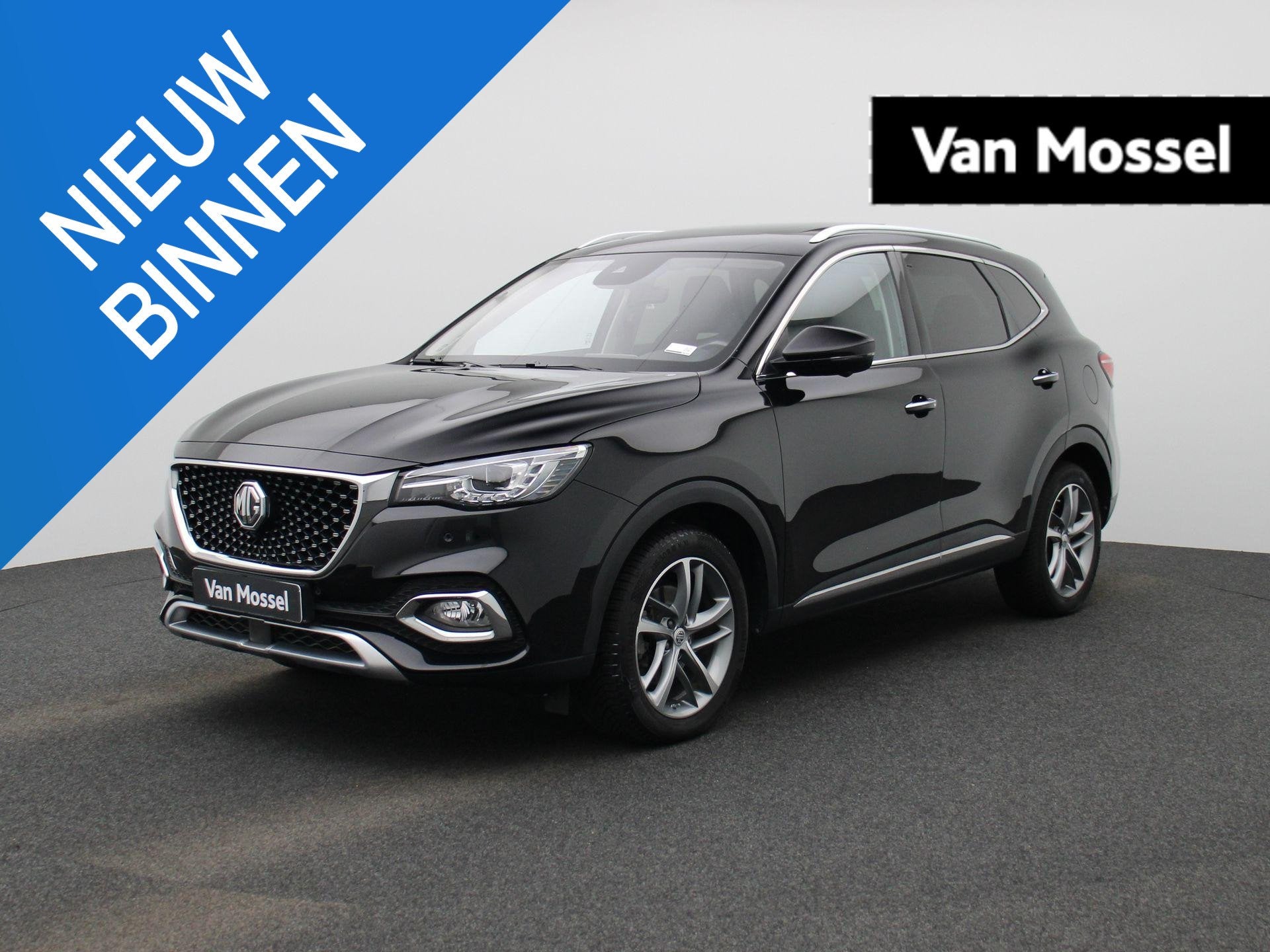 MG EHS 1.5T Luxury PANO | LEDER | NAVI | CAM, Auto's, Stof, Gebruikt, 4 cilinders, Zwart