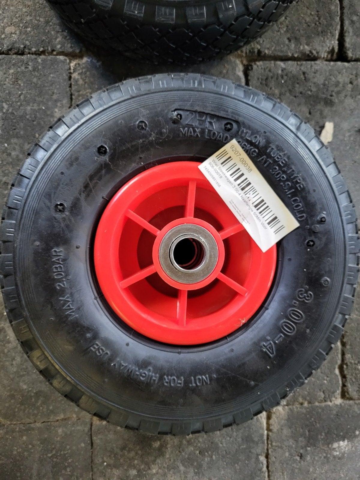 Steekwagen wielen, Ophalen