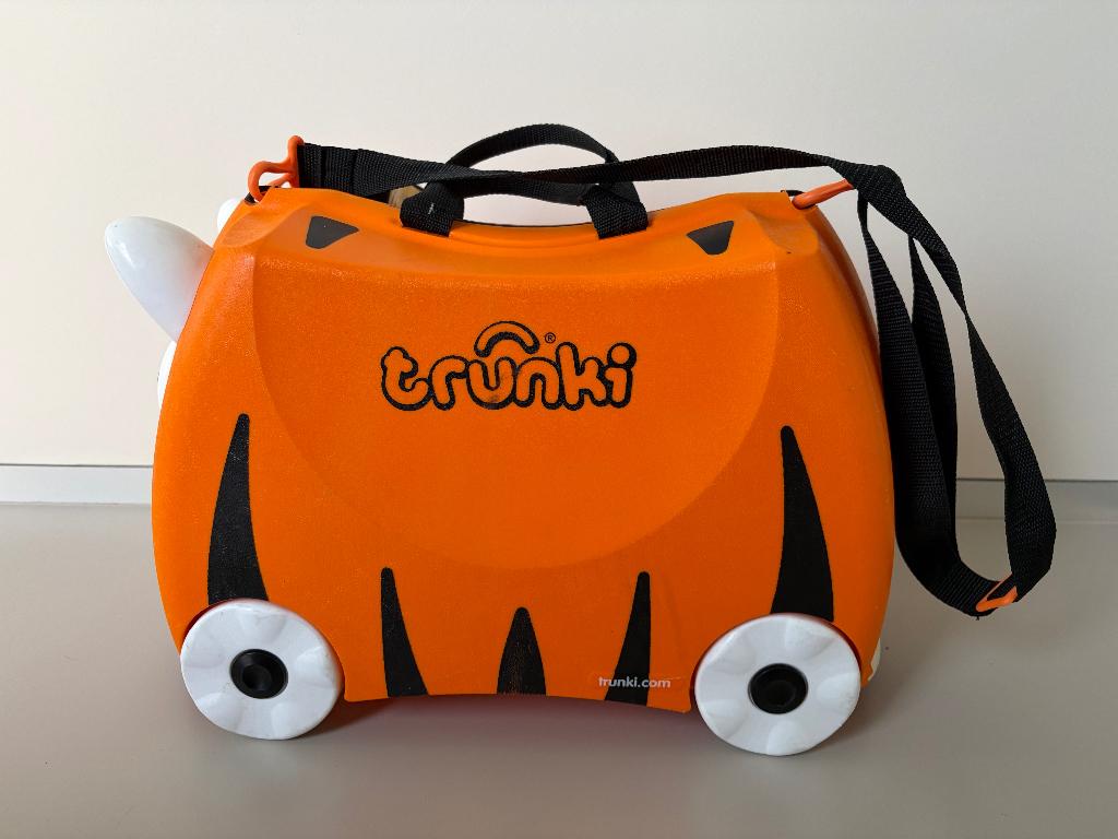 Trunki kinder reiskoffer tijger Tipu, Ophalen, Gebruikt