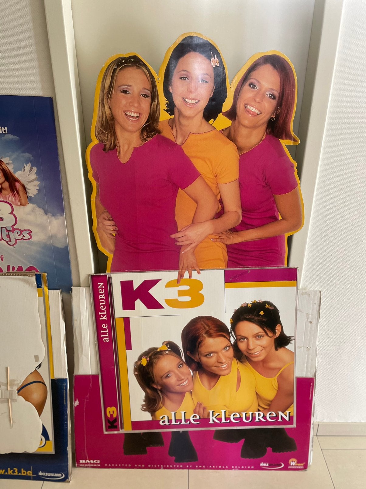 K3 Reclame bord Alle Kleuren., Verzamelen, Ophalen of Verzenden, Zo goed als nieuw
