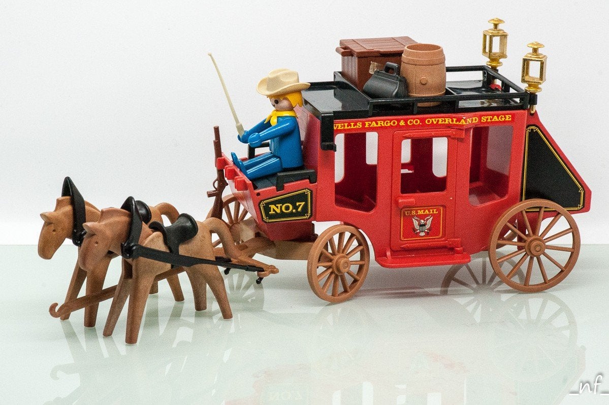 Playmobil postkoets (art. 3245) uit 1977, Kinderen en Baby's, Speelgoed | Playmobil, Ophalen of Verzenden