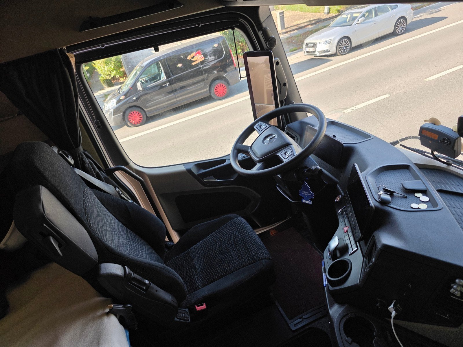 Mercedes Actros  1945, Auto's, Automaat, Euro 6, Wit, Diesel