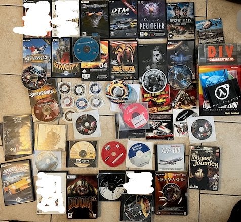 Collectie nostalgie PC Games, Verzenden