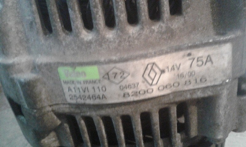 ALTERNATEUR Renault Twingo (C06) (01-1993/06-2007), Utilisé, Renault