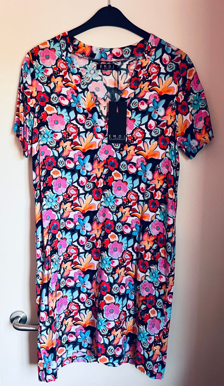 Nieuwe zomerjurk Emoi maat M, Maat 38/40 (M), Nieuw, Ophalen of Verzenden, Knielengte