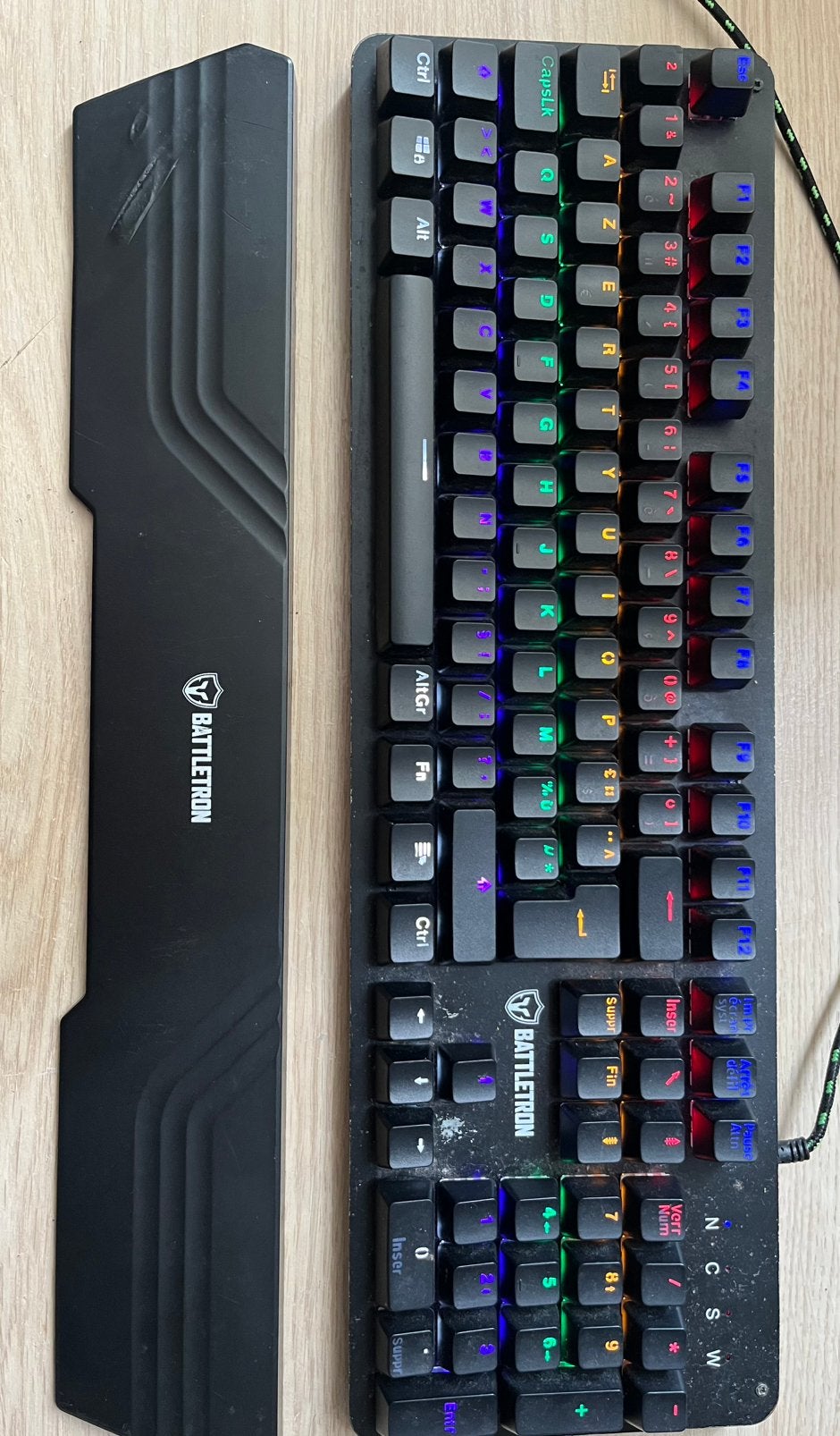 Enssemble de accessoires gaming, Informatique & Logiciels, Enlèvement, Comme neuf, Clavier gamer