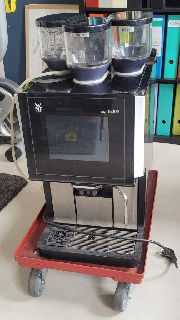 WMF 1500S Professioneel koffiezetapparaat, Elektronische apparatuur, Koffiezetapparaten, Ophalen, Gebruikt, Koffiebonen, 10 kopjes of meer