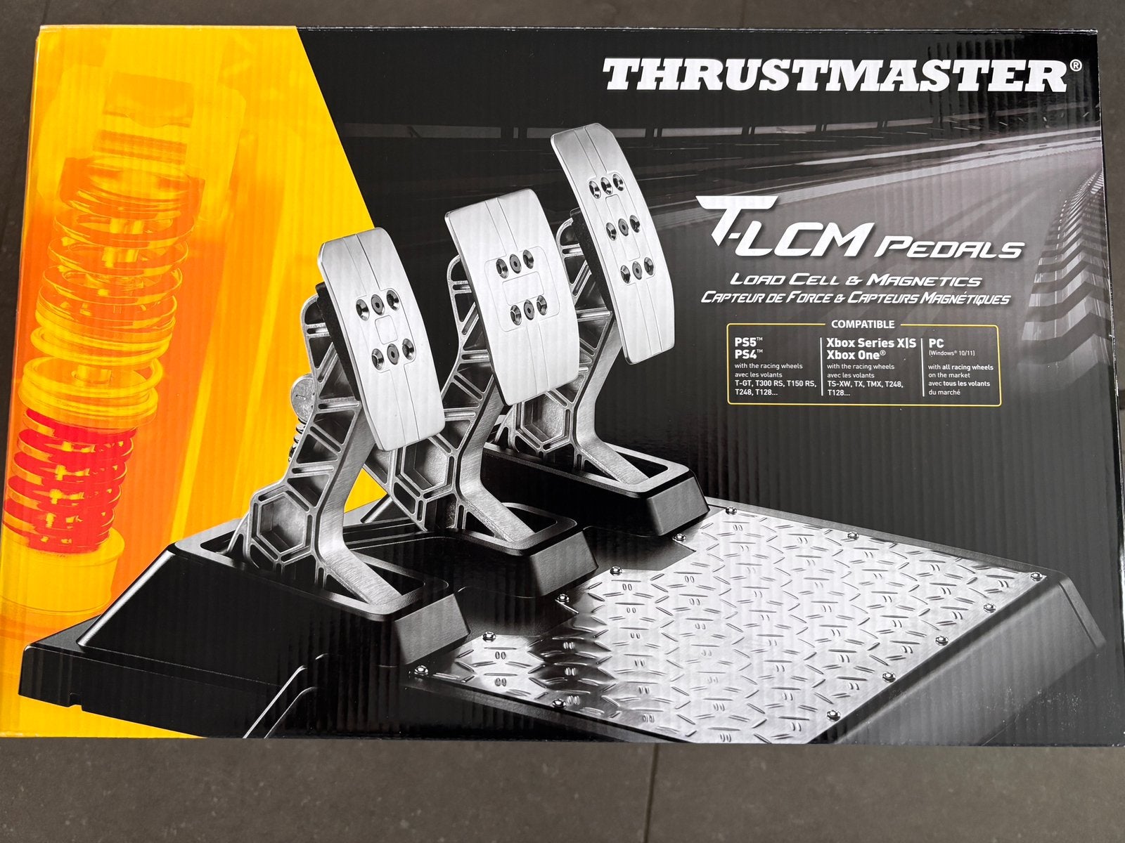Pédalier T-LCM, Ophalen, Zo goed als nieuw, Thrustmaster, PC