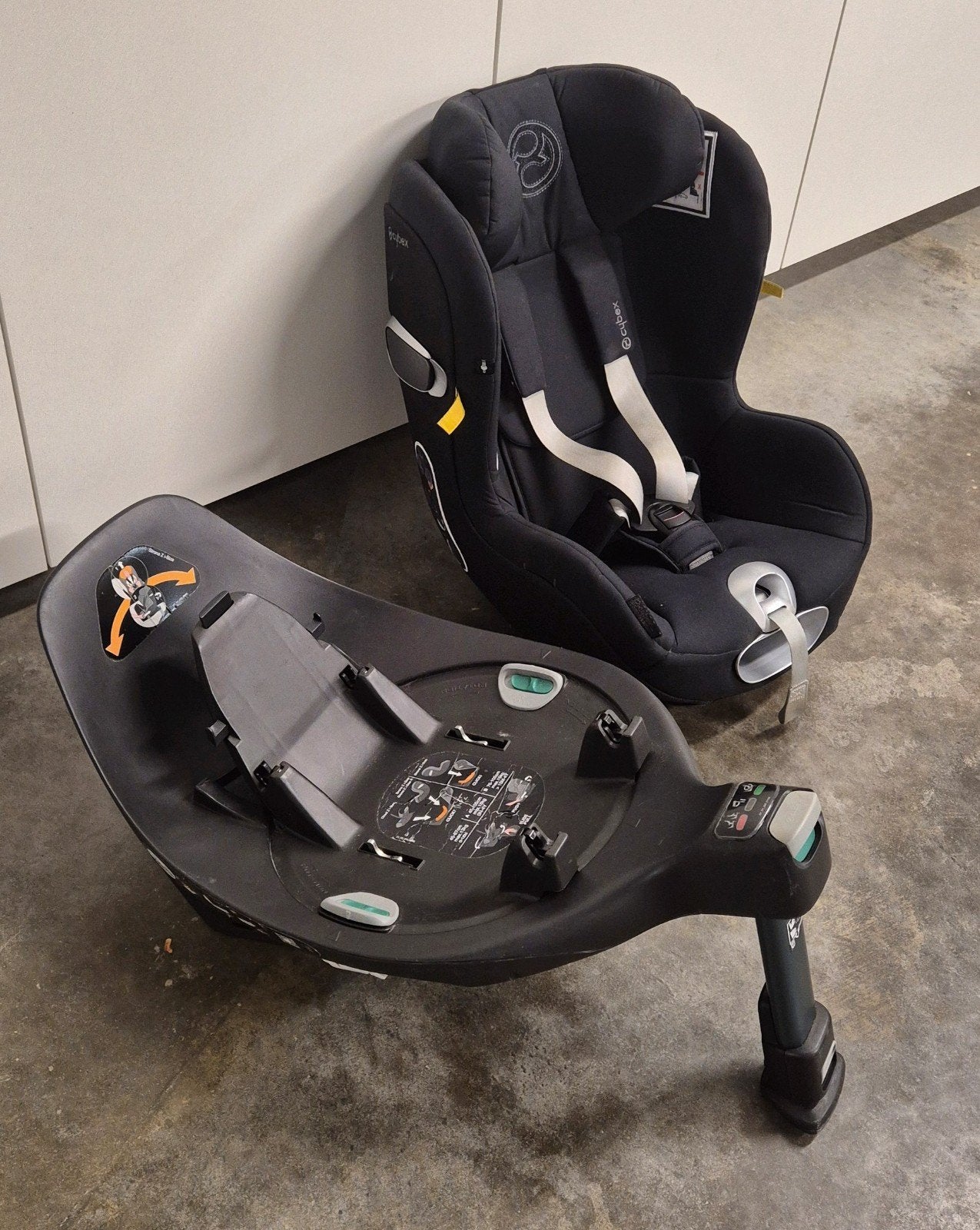 2x Cybex Sirona Z i-size + Z base, Ophalen