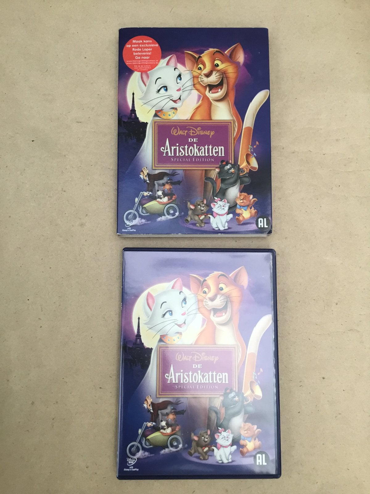 Dvd film Disney De Aristokatten Special edition, Cd's en Dvd's, Dvd's | Tekenfilms en Animatie, Zo goed als nieuw, Tekenfilm, Bonusmateriaal