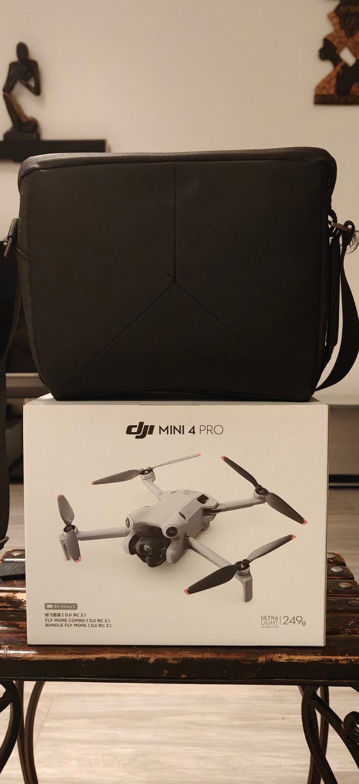 DJI MINI 4 PRO, Audio, Tv en Foto, Ophalen, Gebruikt, Minder dan 250 gram, DJI