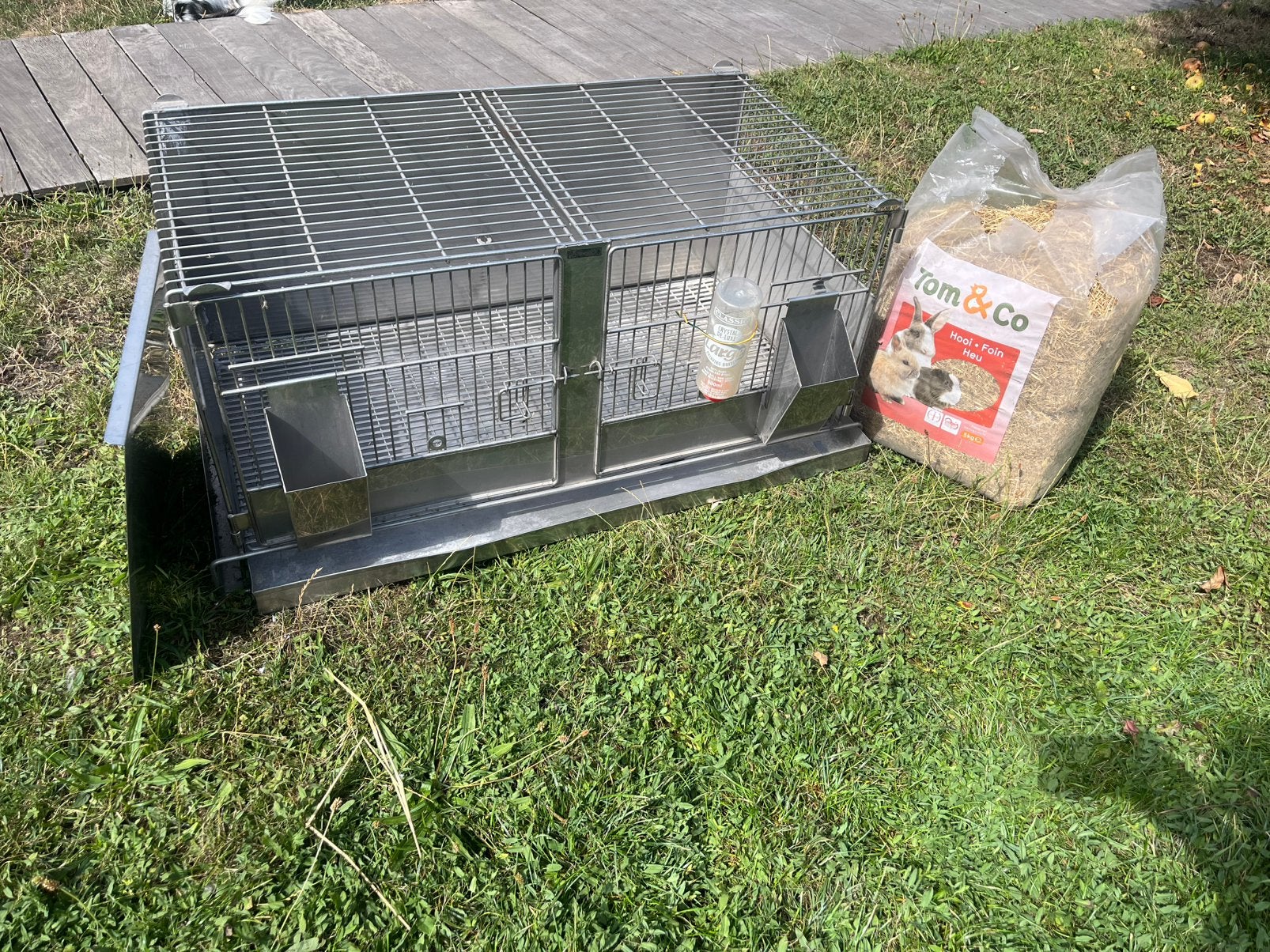 Cage a lapins, Lapin, Moins de 60 cm, 75 à 110 cm, Cage
