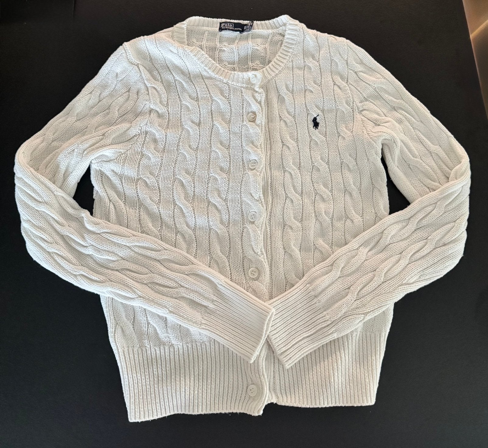 Polo ralph lauren gebreide trui, Verzenden, Zo goed als nieuw