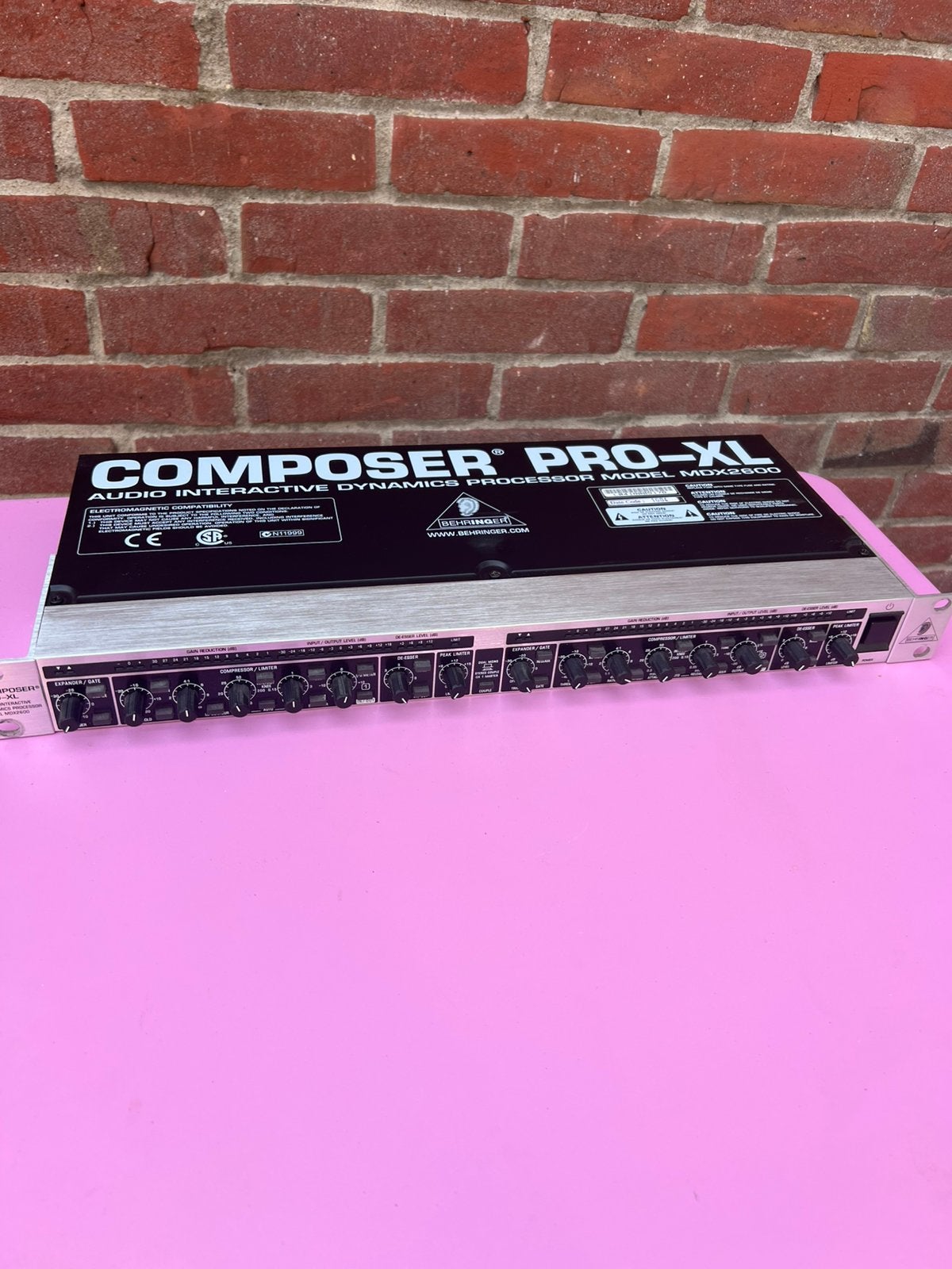 Behringer Composer Pro XL, Enlèvement, Comme neuf, Compresseur